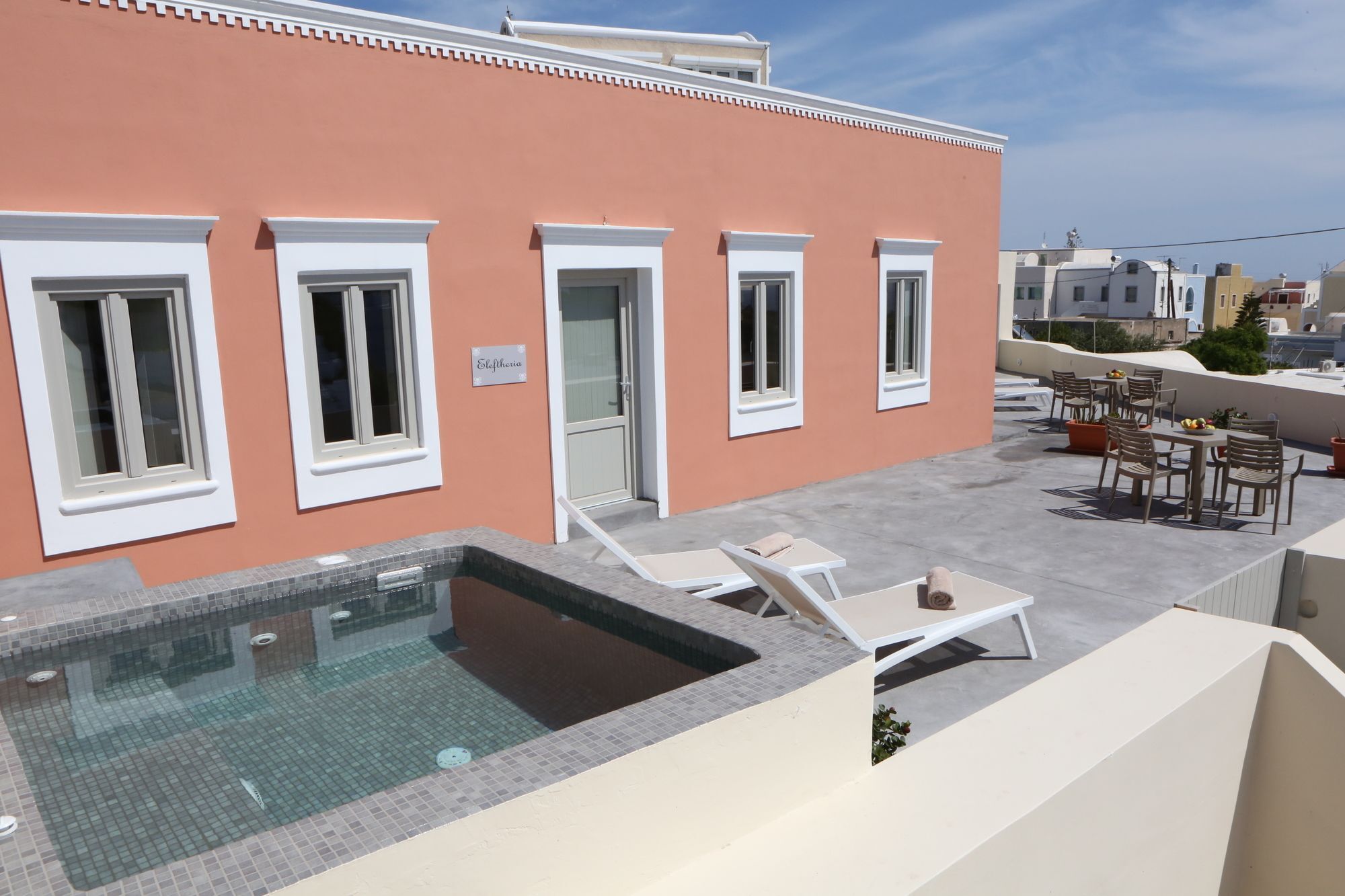 Nomikos Mansion Apartment Karterados  Luaran gambar